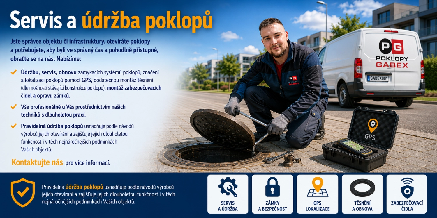 Servis a údržba poklopů